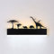 Augrous Wandleuchte LED Oben und Nieder Innenleuchte Dinosaurier Design zum Wohnzimmer Flur Wandgemälde Lampe