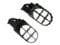 Gris acier Pied Repose-pieds Piquets pour 1990-1998 DR250 DR350 Dr650 DR 250 350 650