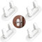 4Pcs Kids Handle Door Lever Lock Baby Safety Door Handle Locks Latches Child Proof Locks with 3M Adhesive for Kids Toddler Safety