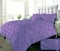 Luxury Alford Alexander Pin Tuck Pinch Pleat Duvet Quilt Cover Reversible Diamond Bedding Set With Matching Pillowcases Lilac King 230cm x 220cm Approximate