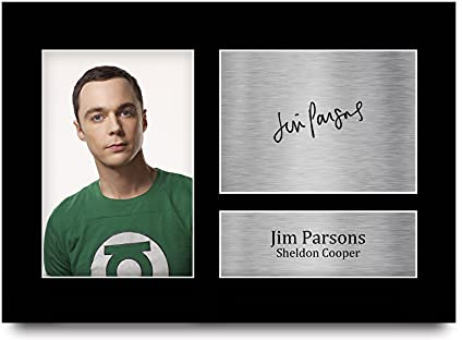HWC Trading A4 Jim Parsons Big Bang Theory Sheldon Cooper Geschenke Gedruckt Signiert Autogramm Bild Für Fernsehen Zeigen Fans