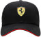PUMA Scuderia Ferrari - Klassische Kindermütze - Schwarz - Unisex - Größe: Einheitsgröße