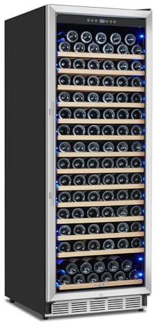 ORYMUSE 180 Bottle Wine Fridge, 24 Inch Built-In Wine Cooler