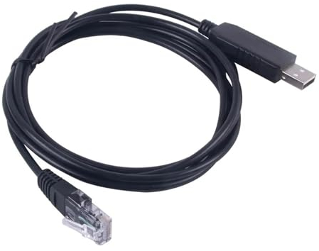 PC oder Asiair zur Skywatcher-Teleskopmontage Goto Control EQMOD ASCOM Synscan-Kabel Fit Compatible HEQ5pro AZEQ5 AZEQ6 EQ6-R (Color : Pc to eq6 Mount db9, Size : 500CM)