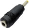 3.5x1.35mm Female To Round Head 4.0x1.7mm Male Socket Connector Adapter Laptops Power Charging Converter