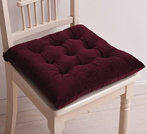 6er Set Esszimmerstuhlkissen, Küchenstuhlkissen mit Schleifen, Sitzkissen für Esszimmerstühle, Stuhlkissen