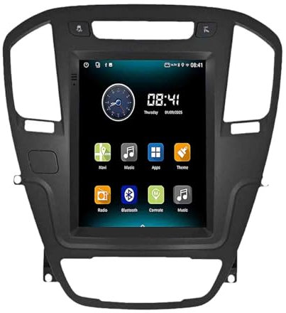 Generico Android 14 Autoradio per Opel Insignia 2008-2013 9.7 Pollici Stereo Auto Radio Doppio DIN con CarPlay/Android Auto GPS USB Bluetooth WiFi FM Comandi al Volante Touchscreen