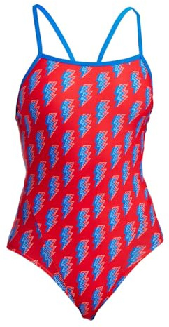 Funkita Hot Volt Badeanzug Mädchen chlorbeständig und schnelltrocknend, Kinder Größen:176