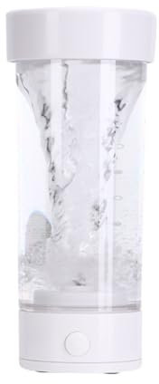 Tazza frullatore automatico da 380 ml, miscelatore elettrico portatile per frullati e frullati, funzionamento one-touch, bottiglia da viaggio a prova di perdite con design trasparente (tazza classica