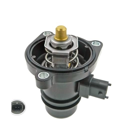Termostato per auto Alloggiamento termostato liquido di raffreddamento con guarnizione 55593033/adatto for Chevrolet Aveo Cruze Opel Adam Astra Corsa Meriva Peugeot 306 405 Vauxhall Termostato