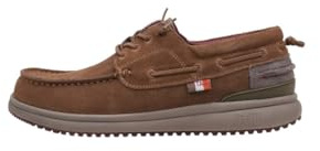 PITAS | Denver | Náuticos de Hombre | Mocasines para el Invierno | Zapatillas de Vestir | Zapatos sin Cordones | Deportivas Casual | Calzado Walkinpitas | Camel 43