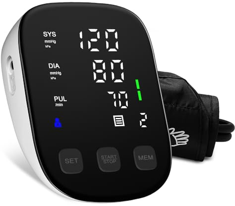 HOLFENRY Upper arm Blood Pressure Monitor is Suitable for Adult and Elderly People to Monitor Blood Pressure at Home or While Traveling