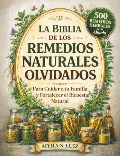 La Biblia de los Remedios Naturales Olvidados: 500 Remedios Herbales de la Abuela para Cuidar a tu Familia y Fortalecer el Bienestar Natural