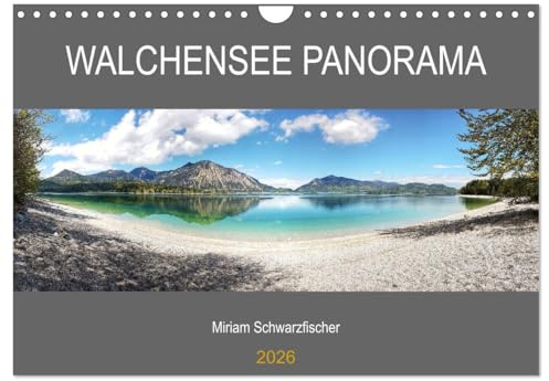 Walchensee Panorama (Wandkalender 2026 DIN A4 quer), CALVENDO Monatskalender: Die schönheit Walchensee (CALVENDO Orte)