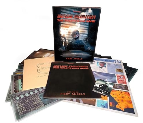 Free League Publishing: Blade Runner RPG: Case File 02 – Fiery Angels – eigenständiges Abenteuer, Tisch-Rollenspiel, offizielles Lizenzprodukt