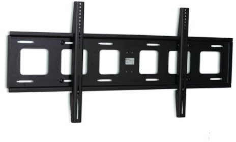 EDBAK Wandhalterung - Universelle Halterung für 75-110 Zoll Bildschirme, VESA 100×100 bis 1200×600, bis 110 kg Tragkraft, Schwarz