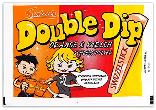 Swizzels Double Dip Orange&Kirsch, 18g