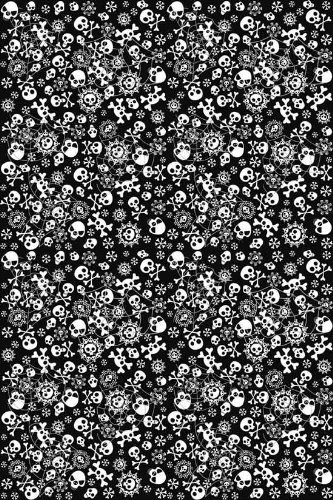 Tischdecke Totenkopf - 120 x 180cm