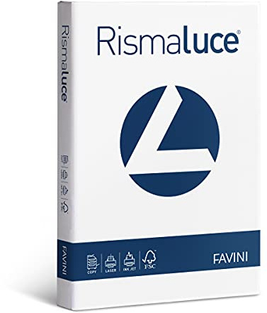 Favini Rismaluce Papier A4 240 gsm 100 Blatt weiß Weiß
