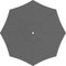 paramondo Toile de rechange pour parasol avec Air Vent pour parasol Interpara, lavable, ∅ 3,50 m, ronde, Grau