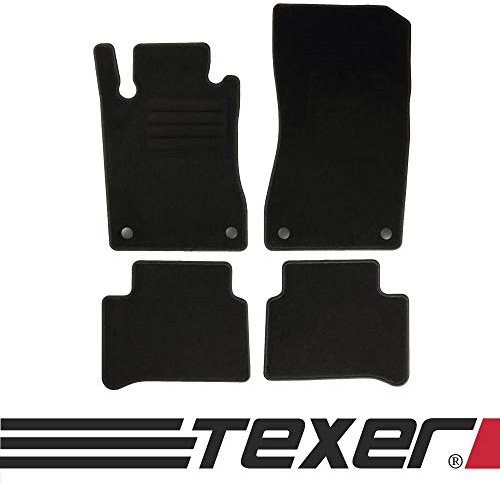 CARMAT TEXER Textil Fußmatten Passend für Mercedes-Benz E-Klasse W211 Bj. 2002-2009 Basic