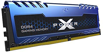Silicon Power - Modulo di Memoria Desktop XPOWER da 8 GB, a turbina, DDR4, 3200 MHz (PC4 25600), 288 Pin, CL16, 1,35 V, UDIMM, Bassa Tensione