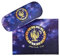 VON LILIENFELD Brillenetui Sternzeichen Jungfrau Motiv Etui Brille Mikrofaser Brillenputztuch Brillenbox Stabiles Hardcase Set mit Stoff bezogen