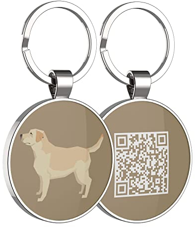 DISONTAG QR Code Hundemarke ID 41 Hunderassen Personalisierte Soziale Online Seite-Kostenlos Online Haustier Profil-Modifizierbar-Kontrolle der Privatsphäre-Keine APP Erforderlich