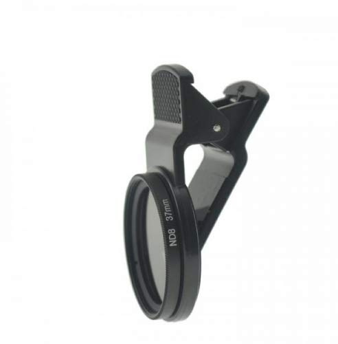 System-S ND Filter 37 mm Neutraldichtefilter Graufilter | Mit Clip, Für Smartphone