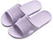 JIJIe Shower slipper, Slippers for Women bathroom or indoor use, anti-slip (Purple UK4/4.5, EU36/37)