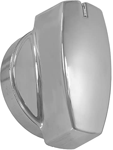 SPARES2GO Temperature Control Knob Compatible with Belling 100DFT 100G Oven Cooker (Chrome)
