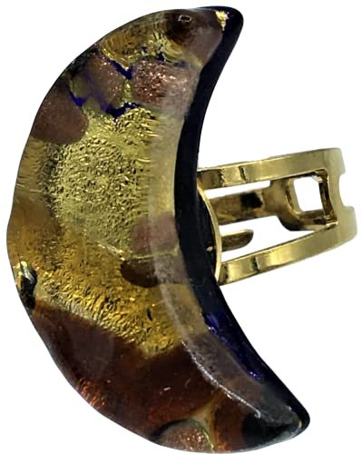 Antica Murrina BAGUE EN VERRE DE MURANO VENISE, Verre, Multicolore
