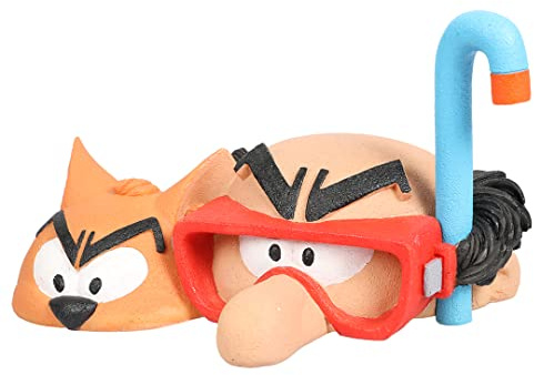 Aqua Della Collectible Figurine The Smurfs, Azrael and Gargamel Snorkel (2022)