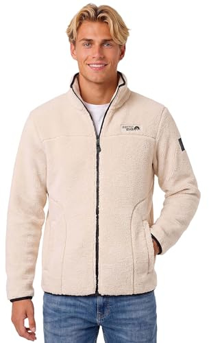 Arctic Seven Herren Fleecejacke (S-3XL) - Leicht, Flauschig, Atmungsaktiv, Hoher Kragen, Übergangsjacke Warme Jacke Männer - AS-335