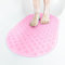 HITSLAM Oval Badewannenmatte rutschfest, 68 x 38 cm Antirutschmatte für Badewanne, Maschinenwaschbar Duschmatte rutschfest mit Saugnäpfen, BPA frei Badematte Schimmelresistent, Rosa