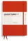 LEUCHTTURM1917 370276 Notizbuch Composition (B5), Hardcover, 219 nummerierte Seiten, Fox Red, Dotted