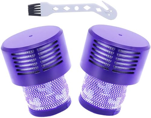 INF 2er-Pack Staubsaugerfilter für Dyson V10, Waschbar Ersatz Filter, Staubsauger Ersatzteil Ersetzen