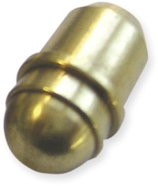 Eichelknöpfe 9 x 9 x 10 mm Durchmesser 9 mm Messing poliert sehr hochwertig
