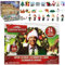 National Lampoon's Adventskalender, 2024 Adventskalender, 24-Tage Weihnachts Countdown Kalender mit Sammelfiguren, National Lampoon's Countdown Kalender, für Kinder und Erwachsene