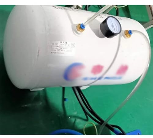 Portable Air Storage Tank 5L 10L 15L 20L 30L, Carbon Steel Reserve Air Tank/Tanque de Aire para Compresor for Air Compressor, Horizontal Air Buffer Tanks Kit with Drain Valve(5 L (1.32 Gal))
