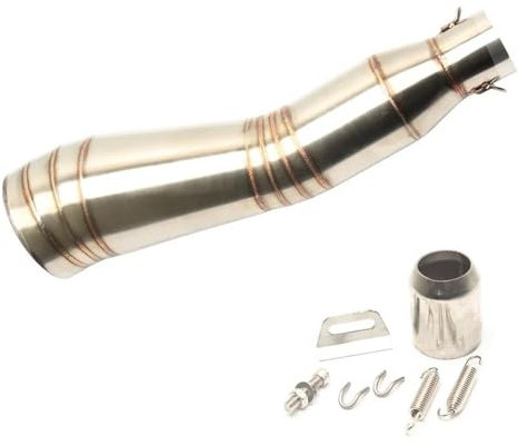 SKINII Pot Moto Pot Echappement pour Kawasaki Z250 Z300 Z750 Z800 51MM DB Killer Silencieux Tuyau D'échappement Moto Pot d'échappement