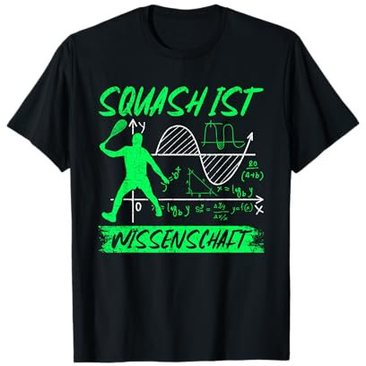 Squash Ist Wissenschaft Lustiges Squash T-Shirt