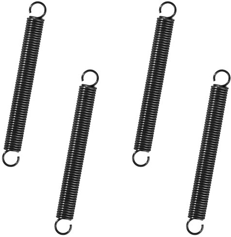 GUNGY Tension Springs with Hooks Piano Wire Tension Spring 55 mm Outer Diameter 6 mm Wire Diameter 0.8 mm Maximum Tensile Force 1.8 kg 0.8 x 6 x 55 mm Pack of 20