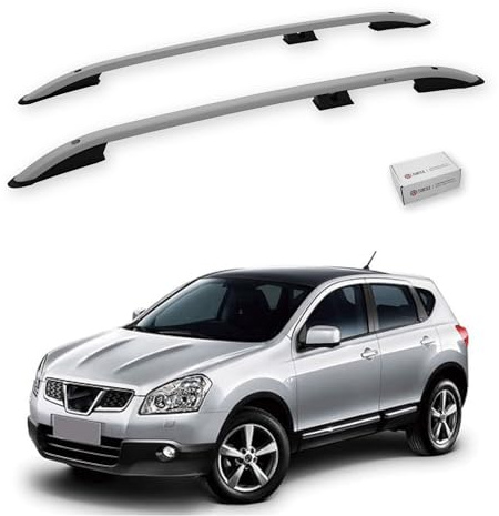 TURTLE Für Nissan Qashqai (J10) 2007-2013 Crown Dachreling | GRAU