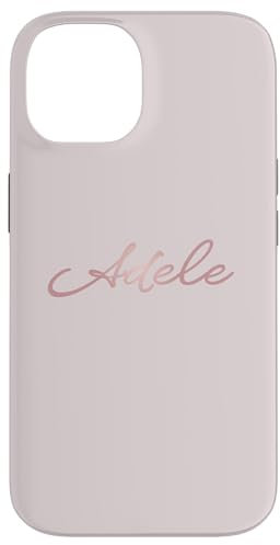 Hülle für iPhone 14 Adele Mädchen Name Vorname Frau Pink Geschenk Mode Outfits