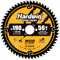 Hardwin Professional 190mm Holz-Kreissägeblatt (56Z ATB, 30mm Bohrung) – Hartmetall-Zähne, präzise Schnitte in Massivholz & Platten, kompatibel mit Metabo, Makita, DeWalt Tisch- und Handkreissägen