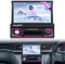 NHOPEEW Autoradio Android 1 DIN 2+64 Go avec écran Pliable – Radio CarPlay & Android Auto Compatible WiFi, GPS, DSP, FM, RDS, Commande au Volant + caméra de recul