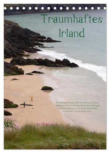 Traumhaftes Irland (Tischkalender 2026 DIN A5 hoch), CALVENDO Monatskalender: Unterwegs in Irland (CALVENDO Natur)