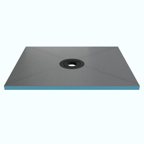 Mai & Mai Duschelement 100x120cm Duschtasse bodeneben Gefälleplatte XPS | Duschboard befliesbar Duschelemente mit rinne, XPS-Duschboard01