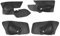 Per Per Golf 5 Per Jetta 2005 2006 2007 2008 2009 2010 LHD Pannello Portiera Auto Copertura Adesivo Decorazione Auto Interni Auto Strisce Decorative Auto Aria Condizionata